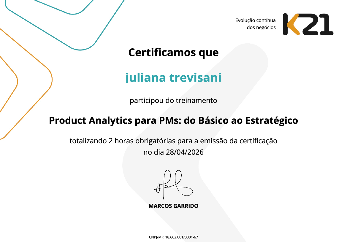 Certificado K21